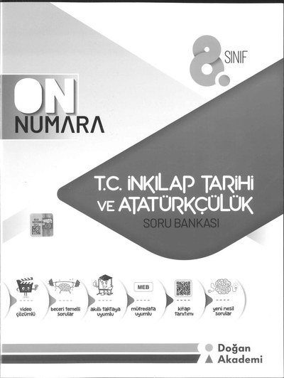 ON NUMARA T.C. İNKILAP TARİHİ VE ATATÜRKÇÜLÜK SORU BANKASI