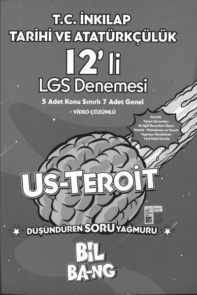 T.C. İNKILAP TARİHİ VE ATATÜRKÇÜLÜK 12'Lİ LGS DENEMESİ Fenomen Fotokopi - YKS - KPSS - ALES