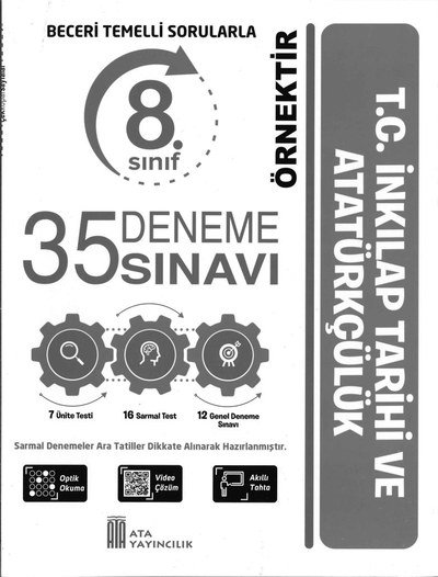 35 DENEME SINAVI T.C. İNKILAP TARİHİ VE ATATÜRKÇÜLÜK