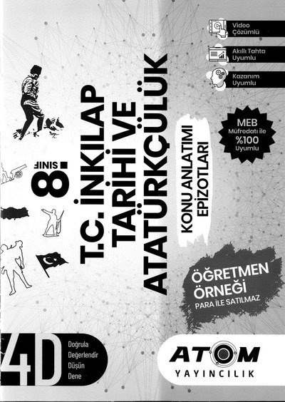 T.C. İNKILAP TARİHİ VE ATATÜRKÇÜLÜK KONU ANLATIMI EPİZOTLARI Fenomen Fotokopi - YKS - KPSS - ALES