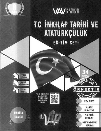T.C. İNKILAP TARİHİ VE ATATÜRKÇÜLÜK EĞİTİM SETİ Fenomen Fotokopi - YKS - KPSS - ALES