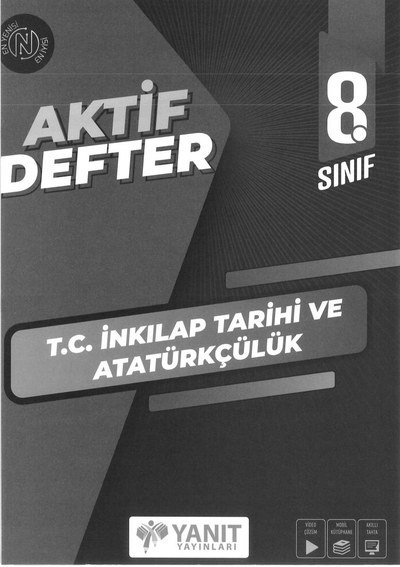 AKTİF DEFTER T.C. İNKILAP TARİHİ VE ATATÜRKÇÜLÜK Fenomen Fotokopi - YKS - KPSS - ALES