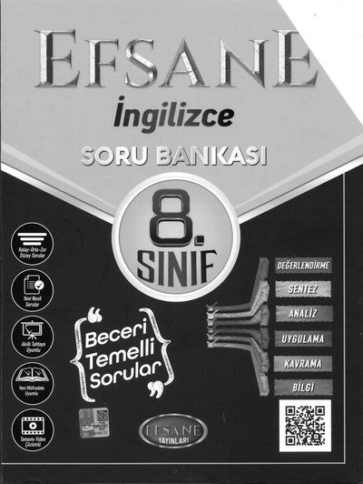 EFSANE İNGİLİZCE SORU BANKASI Fenomen Fotokopi - YKS - KPSS - ALES
