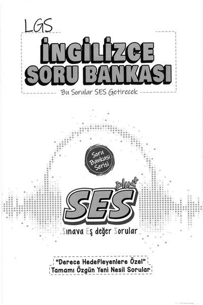 LGS İNGİLİZCE SORU BANKASI Fenomen Fotokopi - YKS - KPSS - ALES