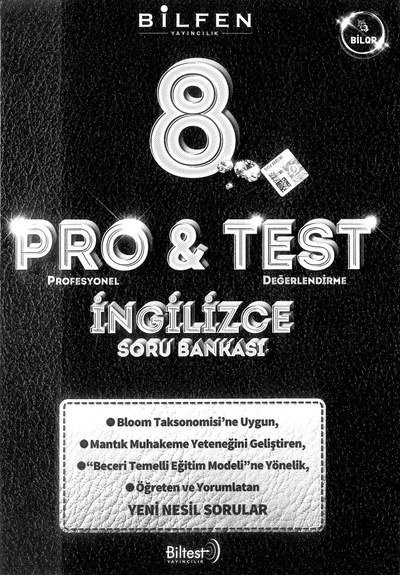 PRO & TEST İNGİLİZCE SORU BANKASI Fenomen Fotokopi - YKS - KPSS - ALES