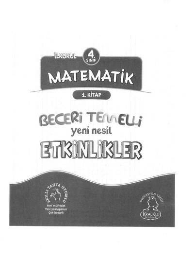 MATEMATİK 1. KİTAP Fenomen Fotokopi - YKS - KPSS - ALES
