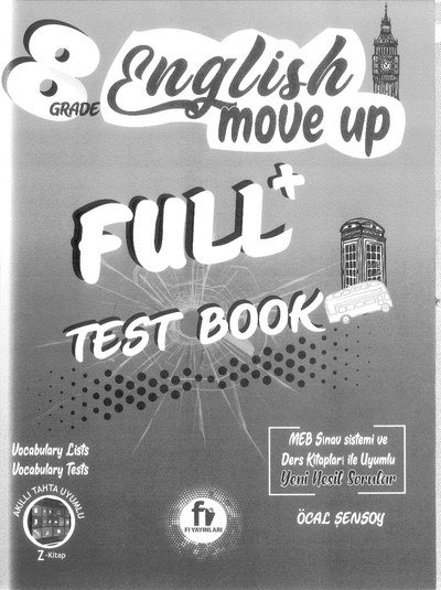 ENGLISH MOVE UP FULL+ TEST BOOK Fenomen Fotokopi - YKS - KPSS - ALES