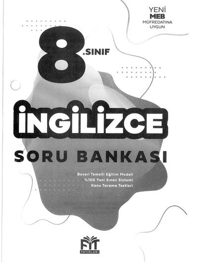 İNGİLİZCE SORU BANKASI Fenomen Fotokopi - YKS - KPSS - ALES