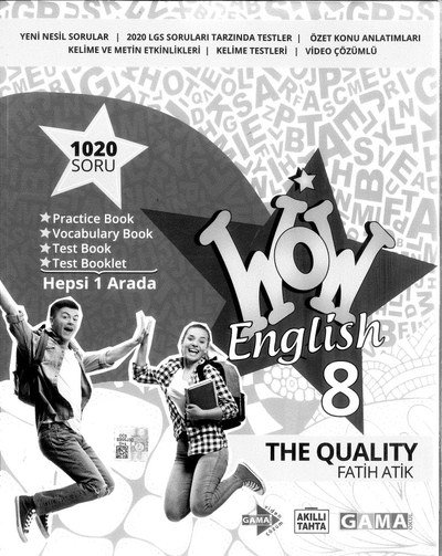 WOW ENGLISH THE QUALITY HEPSİ 1 ARADA