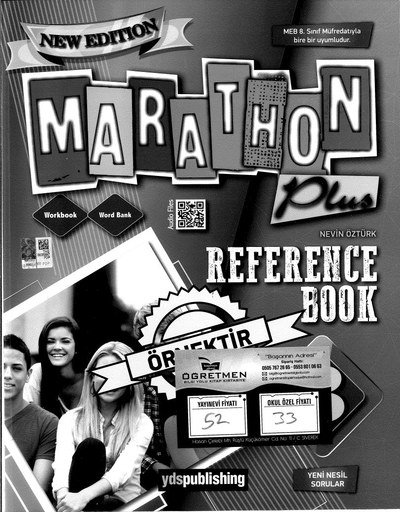 MARATHON PLUS REFERENCE BOOK Fenomen Fotokopi - YKS - KPSS - ALES