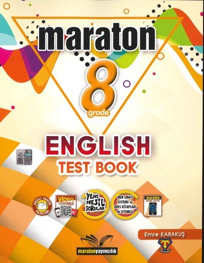MARATON ENGLISH TEST BOOK Fenomen Fotokopi - YKS - KPSS - ALES