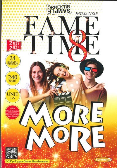 FAME TIME MORE MORE Fenomen Fotokopi - YKS - KPSS - ALES