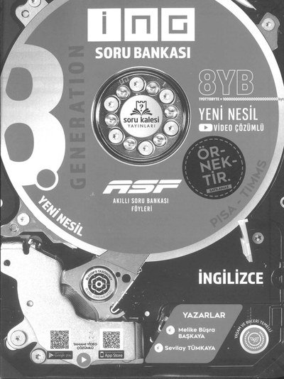 İNG SORU BANKASI AKILLI SORU BANKASI FÖYLERİ Fenomen Fotokopi - YKS - KPSS - ALES
