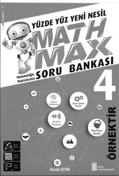 MATHMAX SORU BANKASI Fenomen Fotokopi - YKS - KPSS - ALES