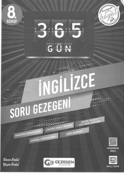 365 GÜN İNGİLİZCE SORU GEZEGENİ Fenomen Fotokopi - YKS - KPSS - ALES