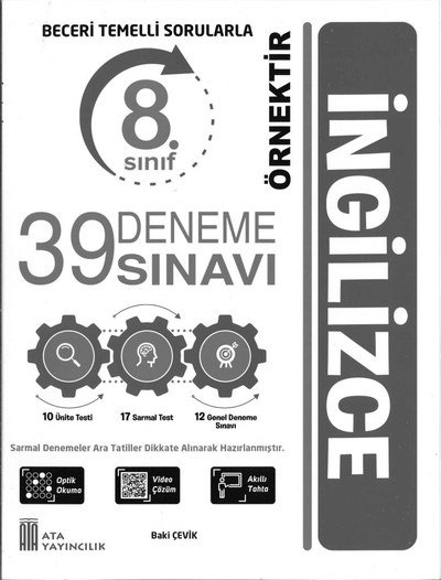 39 DENEME SINAVI İNGİLİZCE