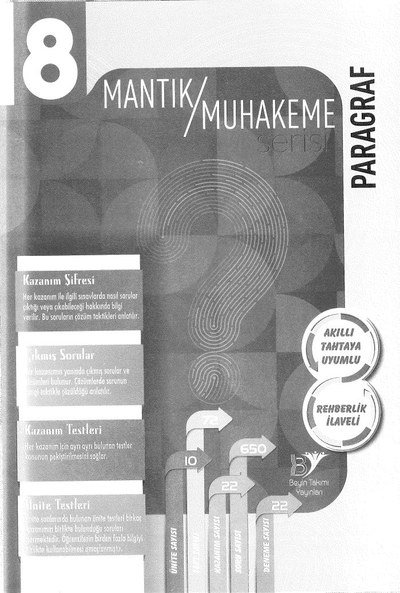 MANTIK/MUHAKEME PARAGRAF Fenomen Fotokopi - YKS - KPSS - ALES