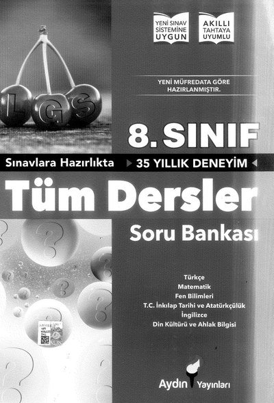 TÜM DERSLER SORU BANKASI 35 YILLIK DENEYİM Fenomen Fotokopi - YKS - KPSS - ALES