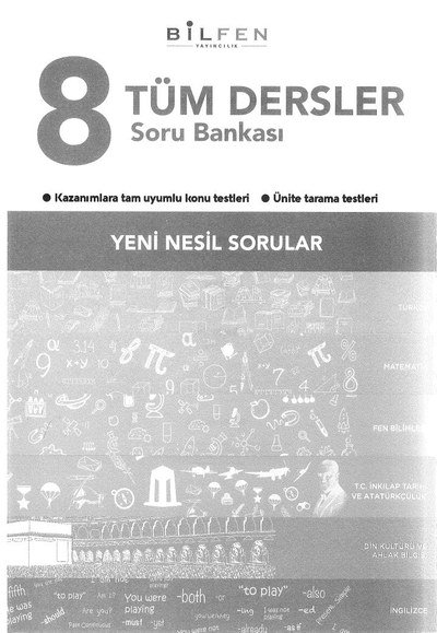 TÜM DERSLER SORU BANKASI YENİ NESİL SORULAR Fenomen Fotokopi - YKS - KPSS - ALES