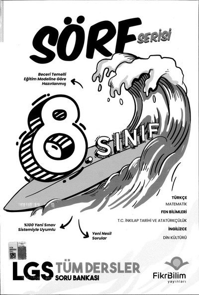 SÖRF SERİSİ LGS TÜM DERSLER SORU BANKASI Fenomen Fotokopi - YKS - KPSS - ALES