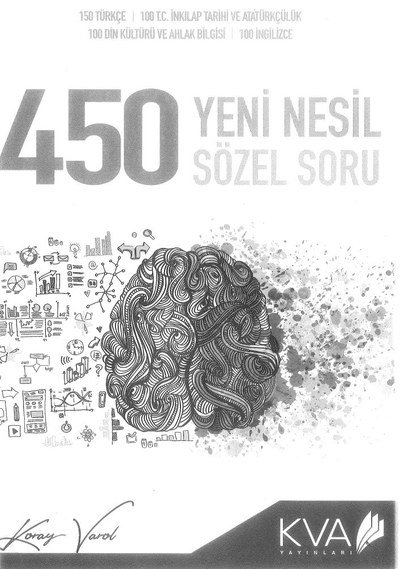 450 YENİ NESİL SÖZEL SORU Fenomen Fotokopi - YKS - KPSS - ALES