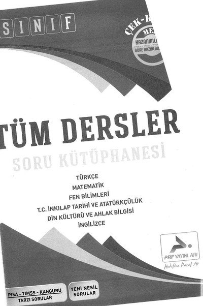 TÜM DERSLER SORU KÜTÜPHANESİ Fenomen Fotokopi - YKS - KPSS - ALES