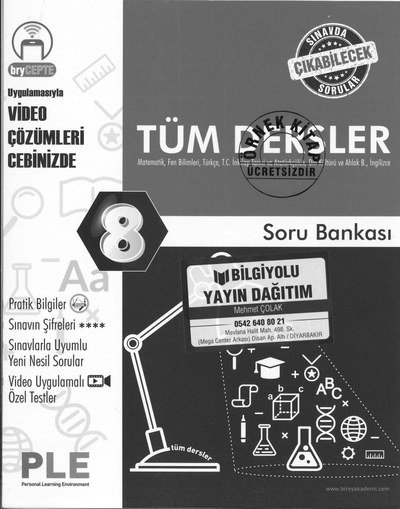 TÜM DERSLER SORU BANKASI Fenomen Fotokopi - YKS - KPSS - ALES