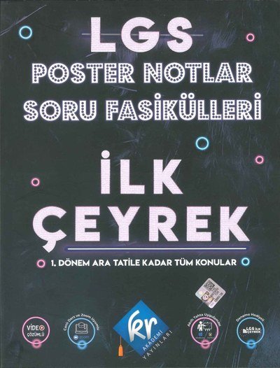 LGS POSTER NOTLAR SORU FASİKÜLLERİ İLK ÇEYREK Fenomen Fotokopi - YKS - KPSS - ALES
