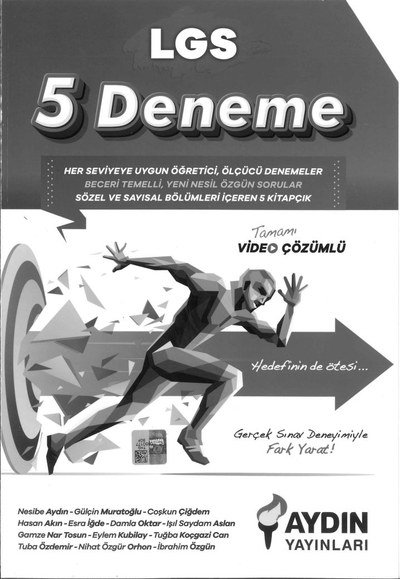 LGS 5 DENEME TAMAMI VİDEO ÇÖZÜMLÜ