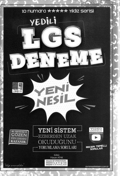 YEDİLİ LGS DENEME YENİ NESİL BECERİ TEMELLİ SORULAR Fenomen Fotokopi - YKS - KPSS - ALES