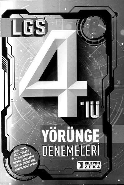 LGS 4'LÜ YÖRÜNDE DENEMELERİ Fenomen Fotokopi - YKS - KPSS - ALES