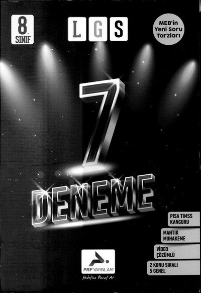 LGS 7 DENEME MEBİN'İN YENİ SORU TARZLARI Fenomen Fotokopi - YKS - KPSS - ALES