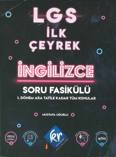 LGS İLK ÇEYREK İNGİLİZCE SORU FASİKÜLÜ Fenomen Fotokopi - YKS - KPSS - ALES