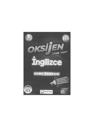 OKSİJEN İNGİLİZCE SORU BANKASI Fenomen Fotokopi - YKS - KPSS - ALES