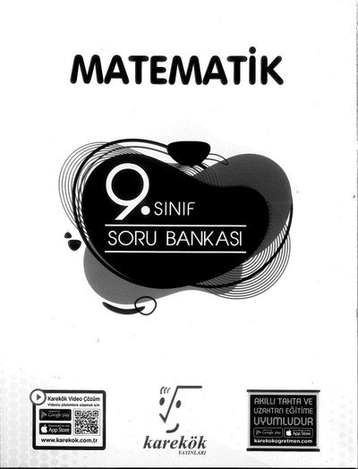 MATEMATİK SORU BANKASI Fenomen Fotokopi - YKS - KPSS - ALES
