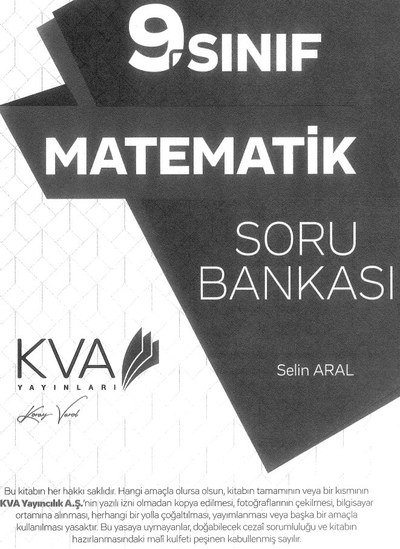 MATEMATİK SORU BANKASI Fenomen Fotokopi - YKS - KPSS - ALES