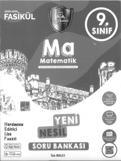 MATEMATİK YENİ NESİL SORU BANKASI ADIM ADIM FASİKÜL Fenomen Fotokopi - YKS - KPSS - ALES