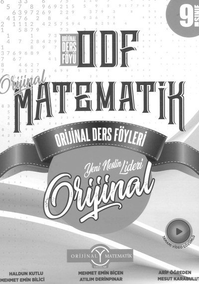 ORİJİNAL DERS FÖYÜ MATEMATİK FÖYLERİ Fenomen Fotokopi - YKS - KPSS - ALES