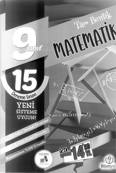 TAM BENLİK MATEMATİK 15 DENEME SINAVI