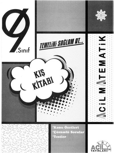 TEMELİNİ SAĞLAM AT KIŞ KİTABI ACİL MATEMATİK