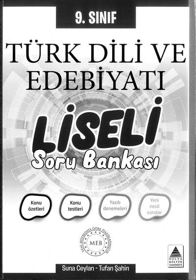 TÜRK DİLİ VE EDEBİYATI LİSELİ SORU BANKASI Fenomen Fotokopi - YKS - KPSS - ALES