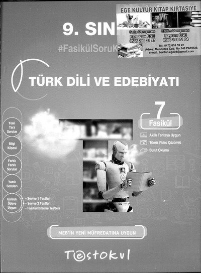 TÜRK DİLİ VE EDEBİYATI FASİKÜL SORU KİTABI Fenomen Fotokopi - YKS - KPSS - ALES
