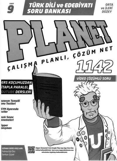 TÜRK DİLİ VE EDEBİYATI SORU BANKASI PLANET ÇALIŞMA PLANLI ÇÖZÜM NET Fenomen Fotokopi - YKS - KPSS - ALES