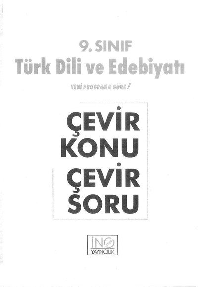 TÜRK DİLİ VE EDEBİYATI ÇEVİR KONU ÇEVİR SORU Fenomen Fotokopi - YKS - KPSS - ALES