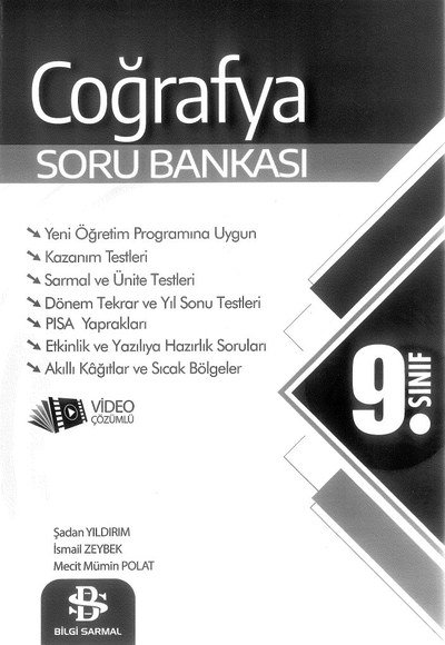 COĞRAFYA SORU BANKASI VİDEO ÇÖZÜMLÜ Fenomen Fotokopi - YKS - KPSS - ALES