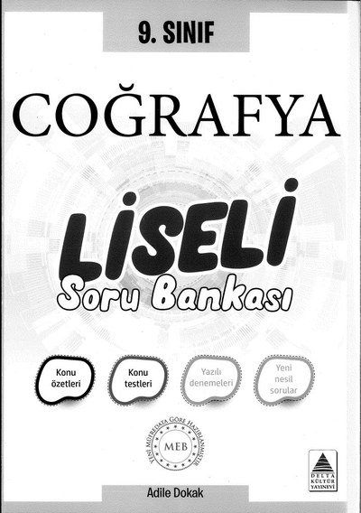 COĞRAFYA LİSELİ SORU BANKASI Fenomen Fotokopi - YKS - KPSS - ALES