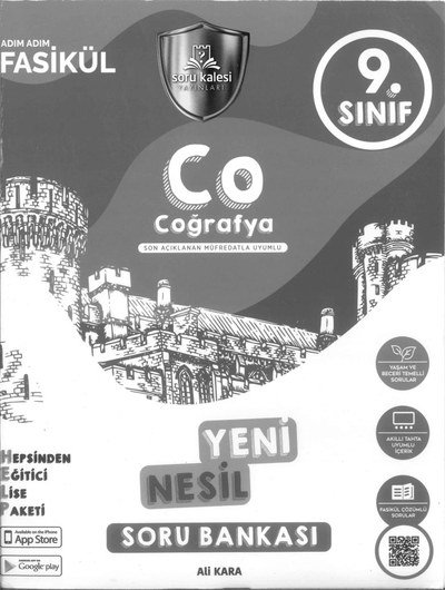 CO COĞRAFYA ADIM ADIM FASİKÜL YENİ NESİL SORU BANKASI Fenomen Fotokopi - YKS - KPSS - ALES