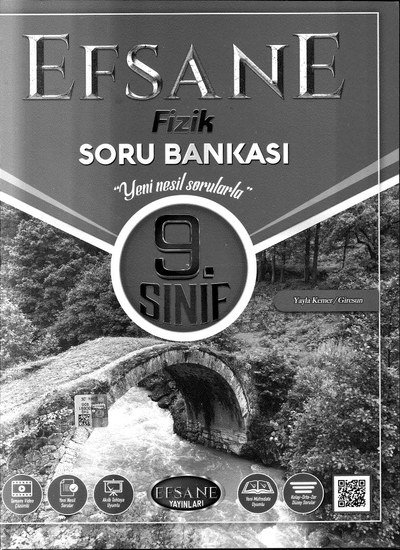 EFSANE FİZİK SORU BANKASI YENİ NESİL SORULARLA Fenomen Fotokopi - YKS - KPSS - ALES