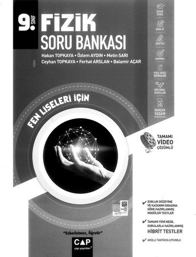 FİZİK SORU BANKASI FEN LİSELERİ İÇİN Fenomen Fotokopi - YKS - KPSS - ALES