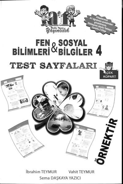 FEN BİLİMLERİ & SOSYAL BİLGİLER TEST